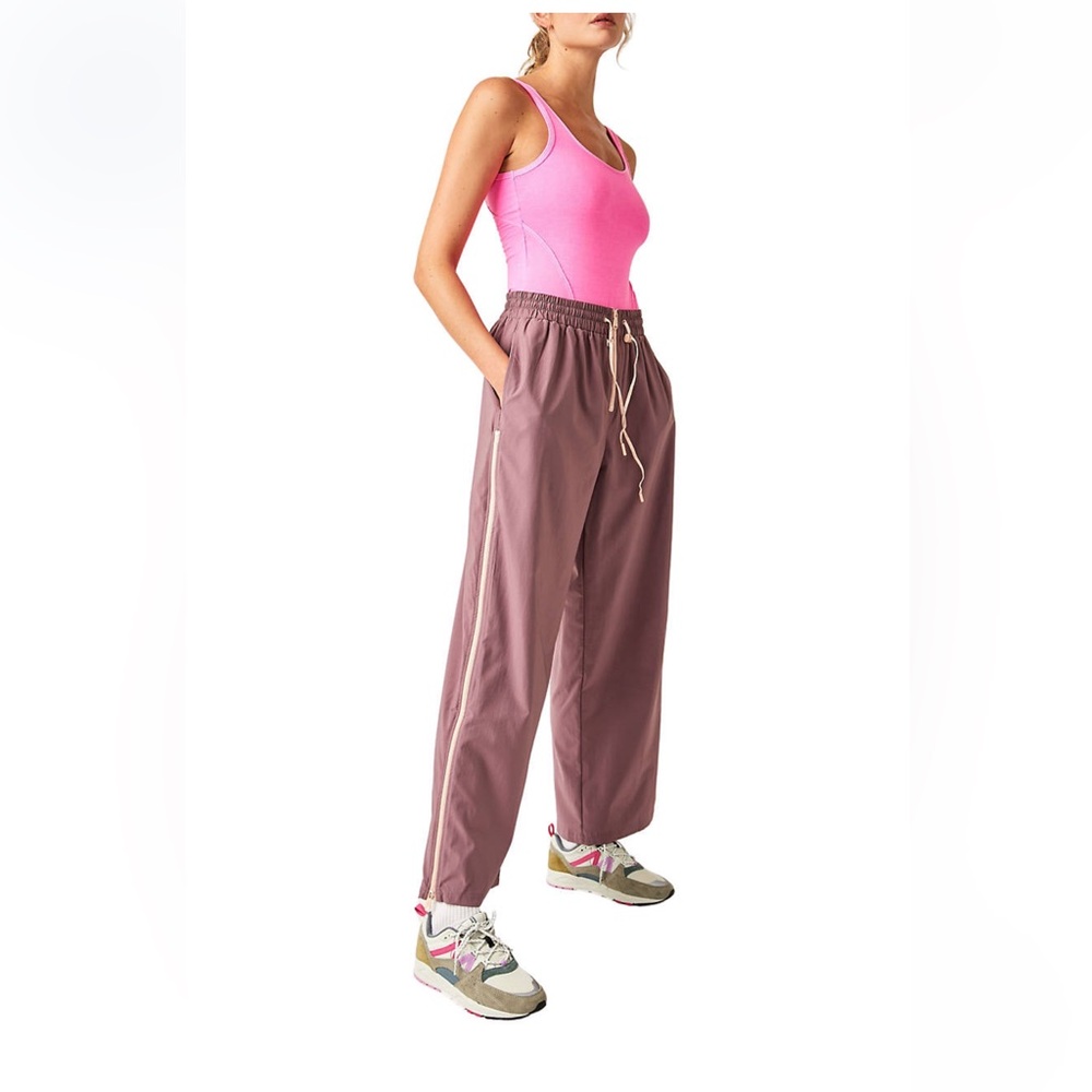 Free people prime time track pants XS purple mountain